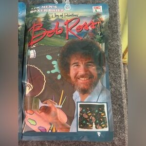 Bob Ross men’s boxer briefs NIP